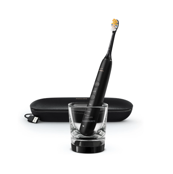 Philips Sonicare DiamondClean 9000 Electric Toothbrush with Smart App – Black