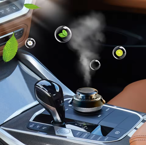 Solar Car Perfume Fragrance Long Lasting Rotating Car Aromatherapy Car