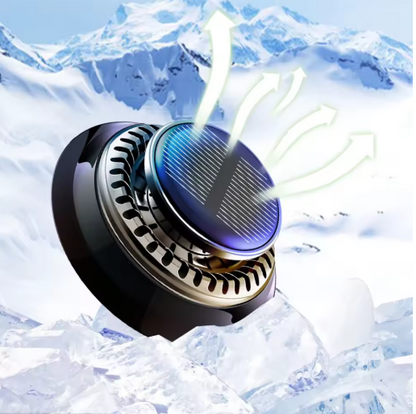 Solar Car Perfume Fragrance Long Lasting Rotating Car Aromatherapy Car